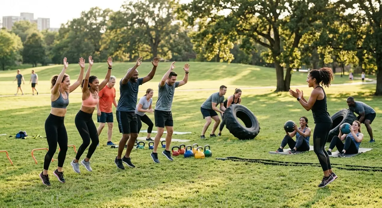 Outdoor Bootcamp Training in Lübeck